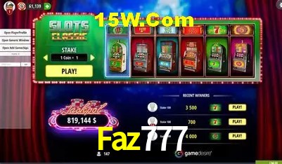 Casino Ao Vivo Faz777